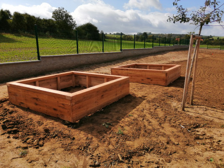 Zvýšené zahradní záhony